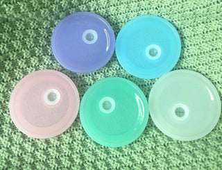 Lux Label & Co. 16 oz ACRYLIC LIDS FOR GLASS CUPS- INSTOCK
