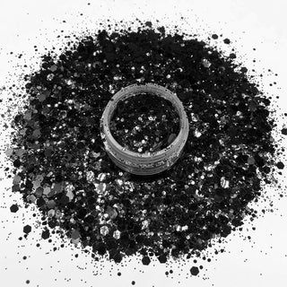 Lux Label & Co. DARKNESS PREMIUM CHUNKY GLITTER - 50G - INSTOC