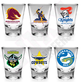 Lux Label & Co. NRL SHOT GLASS UV DECALS