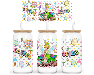 Lux Label & Co. Uv DTF Print Wraps FAIRY EASTER VIBES - INSTOCK 16 OZ UV DTF WRAP