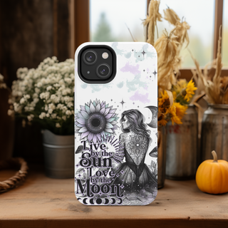 Lux Label & Co. Uv DTF Print Wraps LIVE BY THE SUN LOVE BY THE MOON - PHONE CASE SUBLIMATION PRINT