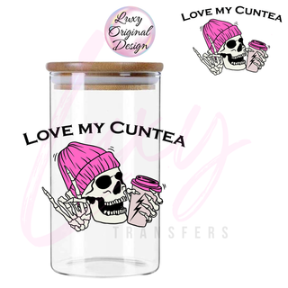 Lux Label & Co. Uv DTF Print Wraps LOVE MY CUNTEA CANISTER UV DECAL